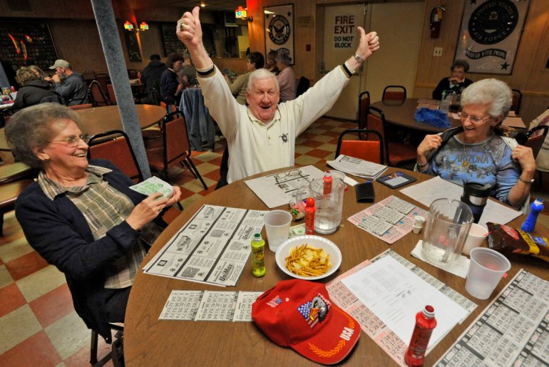 Old Men Play Bingo